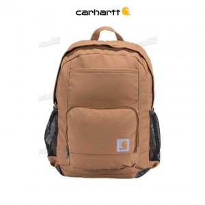 Carhartt 23L Single-Compartment Backpack Brown | IN0002117