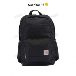 Carhartt 23L Single-Compartment Backpack Black | IN0002119