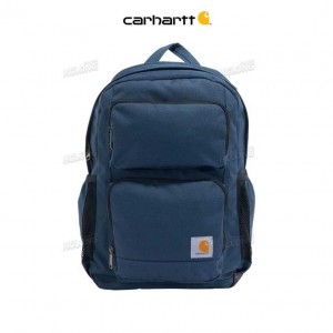 Carhartt 28L Dual-Compartment Backpack Navy | IN0002129