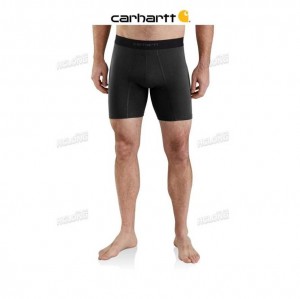 Carhartt 8 Basic Boxer Brief 2-Pack Black | IN0002632