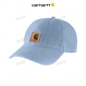 Carhartt Canvas Cap Alpine Blue | IN0002357