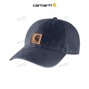 Carhartt Canvas Cap Navy | IN0002381