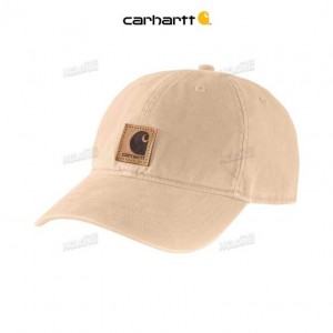 Carhartt Canvas Cap White Truffle | IN0002379