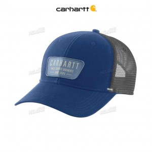 Carhartt Canvas Mesh-Back Crafted Patch Cap Lakeshore | IN0002425