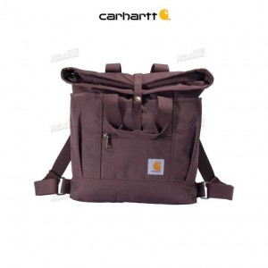 Carhartt Convertible Backpack Tote Burgundy | IN0002137