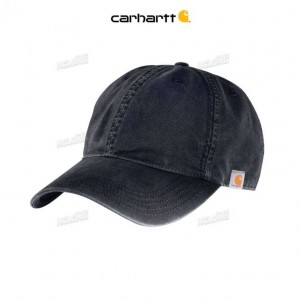 Carhartt Cotton Canvas Cap Navy | IN0002400