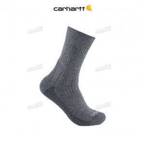 Carhartt Force Grid Midweight Crew Sock Asphalt | IN0002738