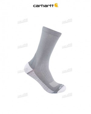 Carhartt Force Lightweight Crew Sock Asphalt | IN0002744