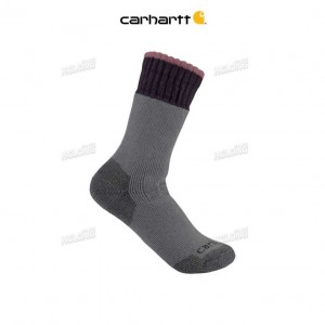 Carhartt Heavyweight Synthetic-Wool Blend Boot Sock Gray | IN0002663