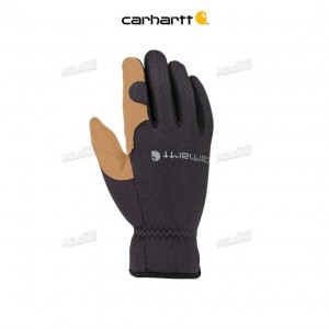 Carhartt High Dexterity Open Cuff Glove Black Barley | IN0002528