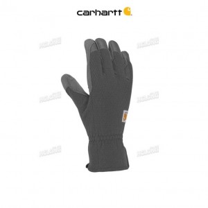 Carhartt High Dexterity Padded palm Touch Sensitive Long Cuff Glove Gray | IN0002532