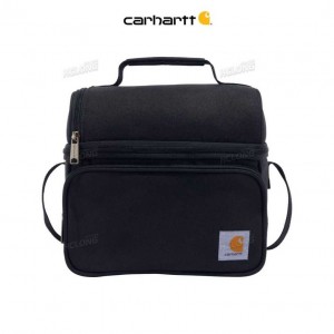 Carhartt Insulated 12 Can Two Compartment Lunch Cooler Black | IN0002447