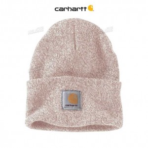 Carhartt Knit Cuffed Beanie Ash Rose / Marshmallow Marl | IN0002287