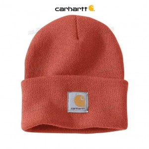 Carhartt Knit Cuffed Beanie Desert Orange | IN0002290