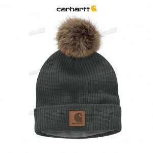 Carhartt Knit Fleece-Lined Hat Elm | IN0002587