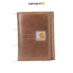 Carhartt Legacy Trifold Wallet Brown | IN0002833