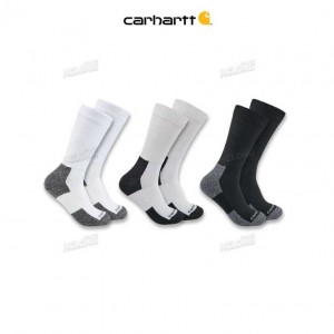 Carhartt Lightweight Stretch Top Crew Sock 3-Pack Assorted | IN0002698