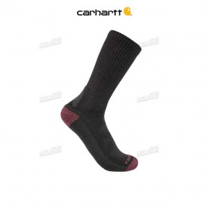 Carhartt Midweight Merino Wool Blend Boot Sock Carbon Heather | IN0002678