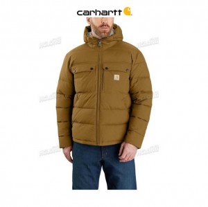 Carhartt Montana Loose Fit Insulated Jacket Oak Brown | IN0000203