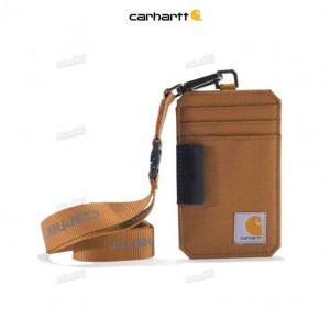 Carhartt NYLON DUCK ID HOLDER AND LANYARD Brown | IN0002855