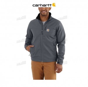 Carhartt Rain Defender Relaxed Fit Heavyweight Softshell Jacket Charcoal | IN0000109