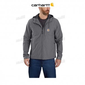 Carhartt Rain Defender Relaxed Fit Lightweight Jacket Steel | IN0000174