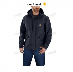 Carhartt Storm Defender Loose Fit Heavyweight Jacket Navy | IN0000173