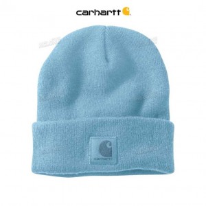 Carhartt Tonal Patch Beanie Powder Blue | IN0002231