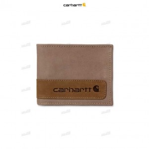 Carhartt Two Tone Passcase Wallet Brown | IN0002838