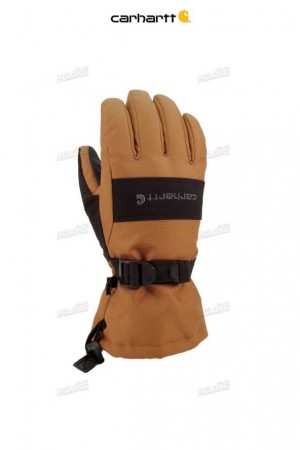 Carhartt Waterproof Insulated Glove BROWN BLACK | IN0002548