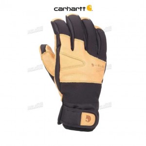 Carhartt Winter Dex Cow Grain Insulated Glove BROWN BLACK | IN0002505