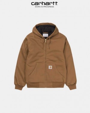 Carhartt Wip Active Jacket (Winter) Hamilton Brown | IN0000005