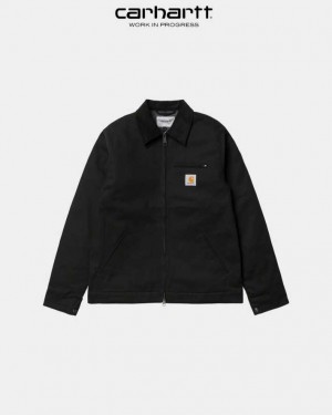 Carhartt Wip Detroit Jacket (Winter) Black | IN0000024