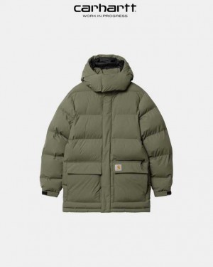 Carhartt Wip Milton Jacket Seaweed | IN0000058