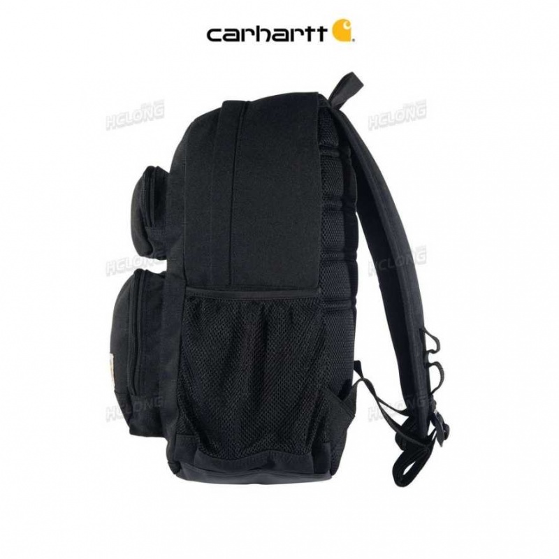 Carhartt 27L Single-Compartment Backpack Black | IN0002112