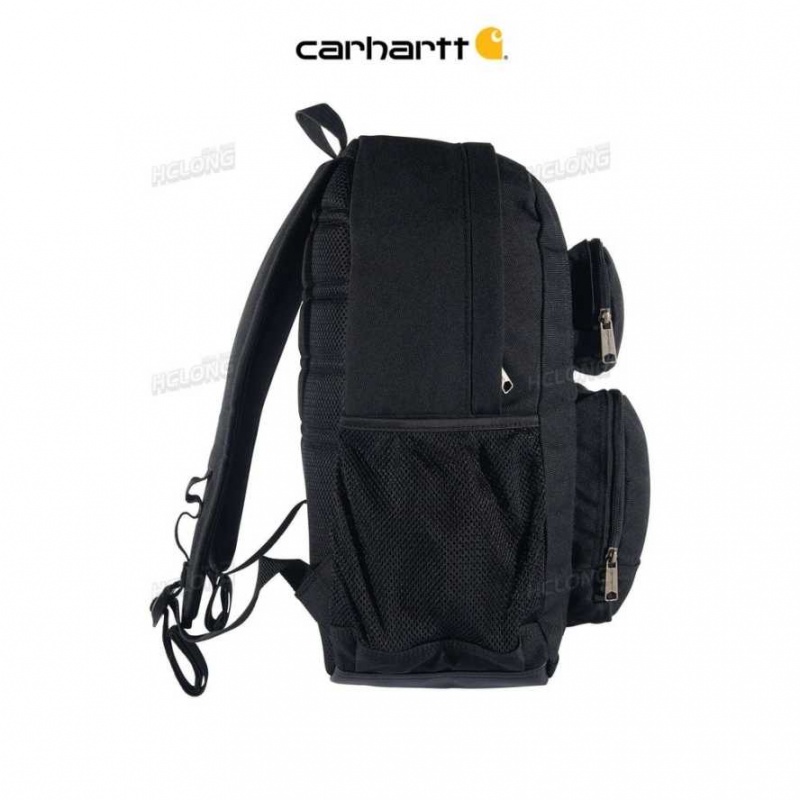 Carhartt 27L Single-Compartment Backpack Black | IN0002112