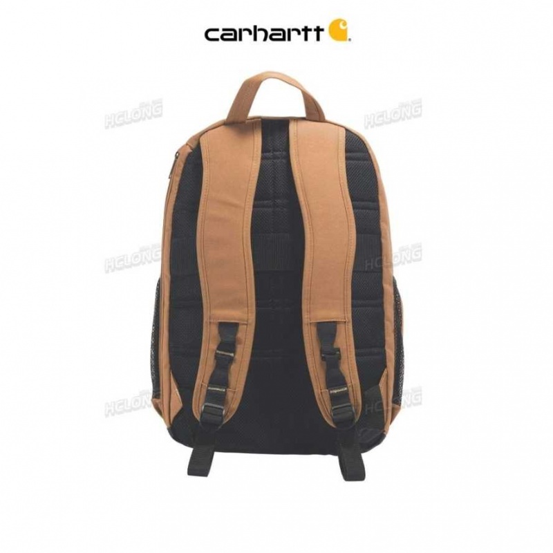 Carhartt 28L Dual-Compartment Backpack Brown | IN0002128