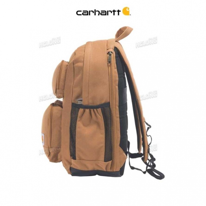 Carhartt 28L Dual-Compartment Backpack Brown | IN0002128