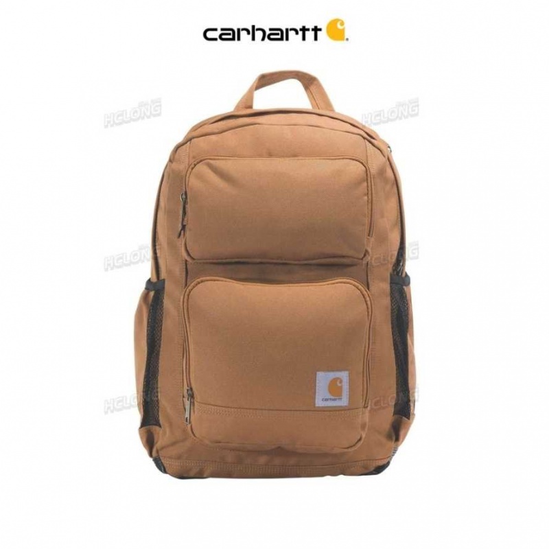 Carhartt 28L Dual-Compartment Backpack Brown | IN0002131