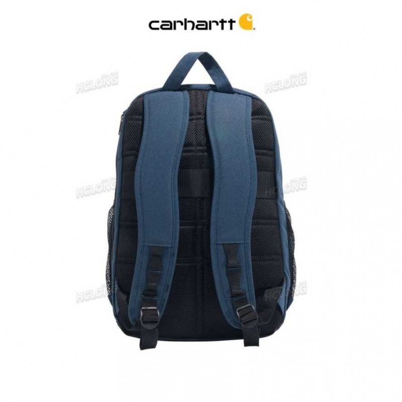 Carhartt 28L Dual-Compartment Backpack Navy | IN0002127