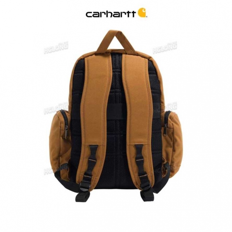 Carhartt 35L Triple-Compartment Backpack Brown | IN0002122