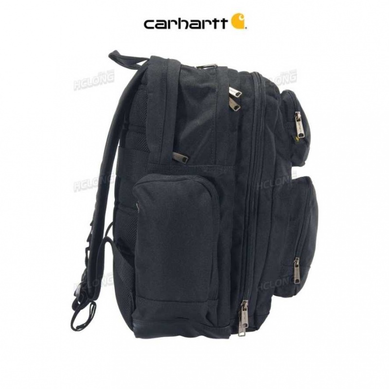 Carhartt 35L Triple-Compartment Backpack Black | IN0002124