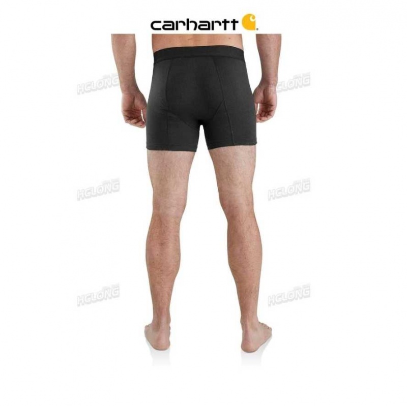 Carhartt 5 Basic Boxer Brief 2-Pack Black | IN0002625