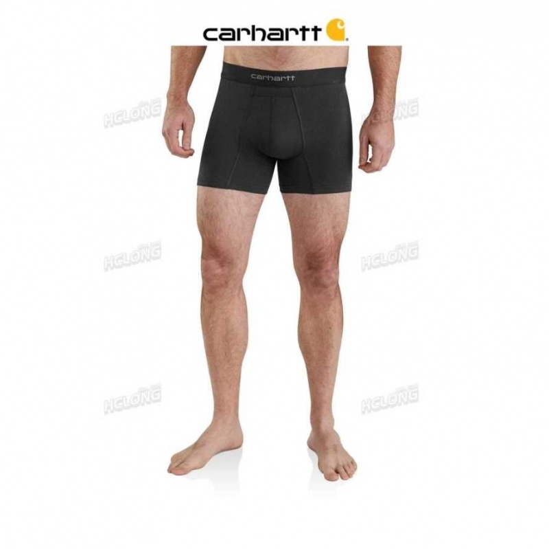 Carhartt 5 Basic Boxer Brief 2-Pack Black | IN0002625