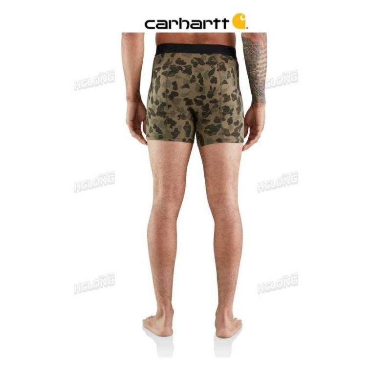 Carhartt 5 Basic Boxer Brief Printed 2-Pack DUCK CAMO | IN0002628