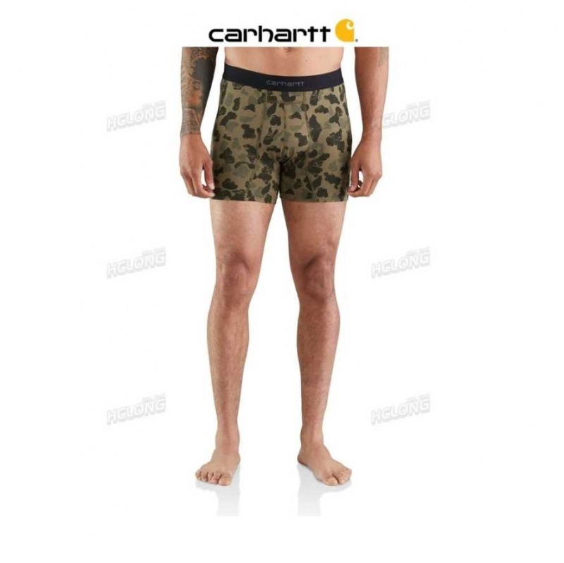 Carhartt 5 Basic Boxer Brief Printed 2-Pack DUCK CAMO | IN0002628