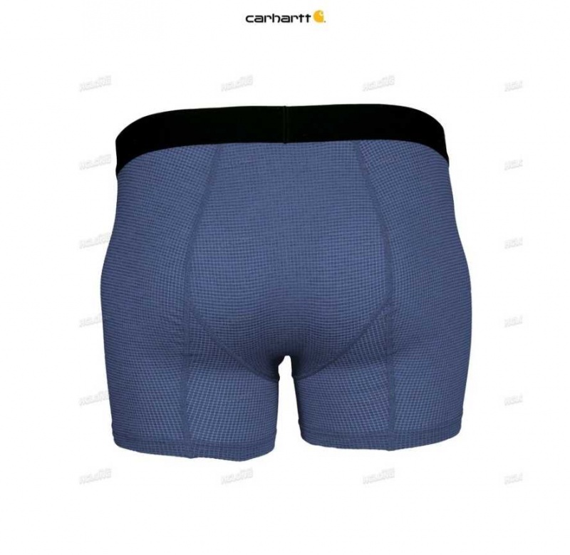 Carhartt Base Force 5 Lightweight Boxer Brief DARK BLUE | IN0002635