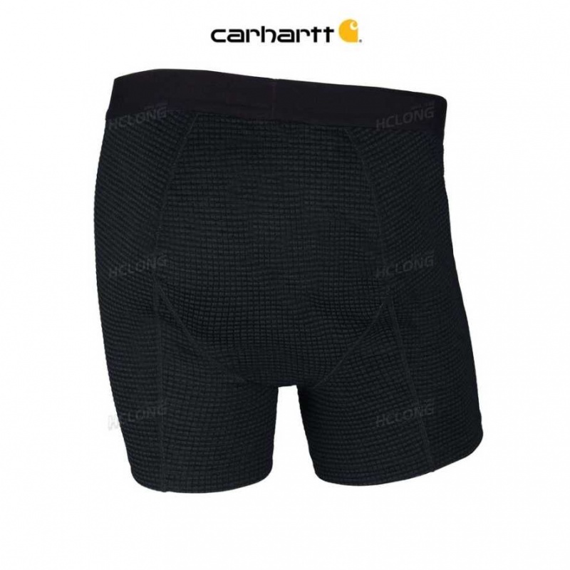 Carhartt Base Force 5 Tech Boxer Brief Black | IN0002621