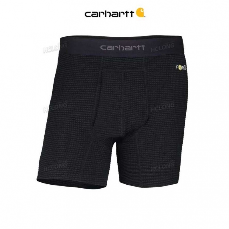 Carhartt Base Force 5 Tech Boxer Brief Black | IN0002621