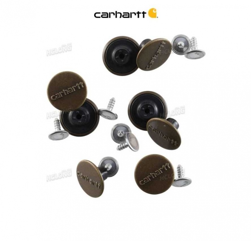 Carhartt Button Kit Antique Brass | IN0002638